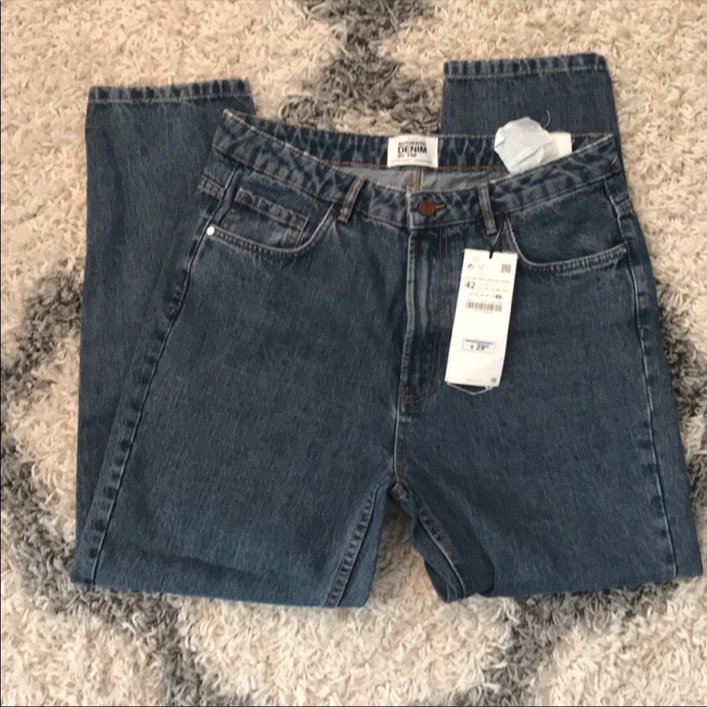 zara mom jeans